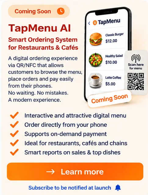 TapMenu AI